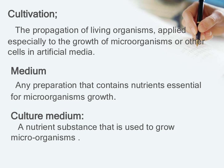 types of culture media in microbiology pdf preparation of culture media ppt